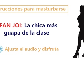 Joi En Espanol. Audio Rol Con La Chica Mas Guapa De Clase free video