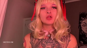 Cum Countdown: Bimbo Catgirl Begs To Cum In Her Mouth free video