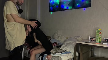 Homemade Threesome - A Girl Seduced A Couple Of Gays And Invited Them To Fuck - 1.143 free video