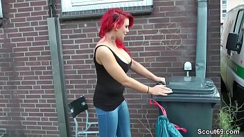 German Redhead Teen Lexy Seduce To Fuck Outdoor By Stranger free video