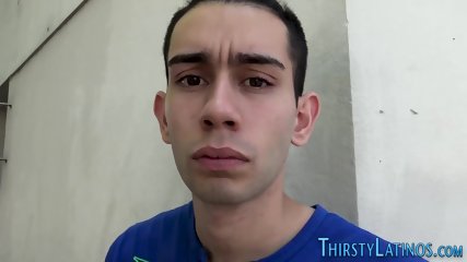 Latino Straighty Sucks Cock For Cum In Mouth